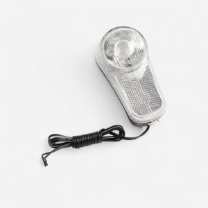 Eclairage v&eacute;lo avant a dynamo led