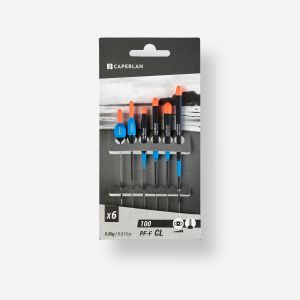 LOT DE 6 FLOTTEURS PECHE AU COUP F100 CL 0,5g - CAPERLAN