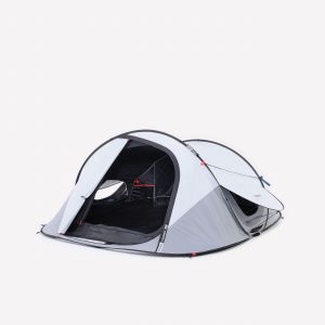 Tente de camping instantan&eacute;e 3 places, 2 Seconds Fresh & Black