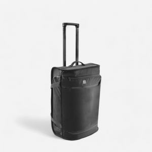 Valise 30L &agrave; roulettes - sac de voyage transport cabine - ESSENTIAL noire