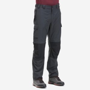 Pantalon modulable 2 en 1 et résistant de trek montagne - MT100 Homme - FORCLAZ