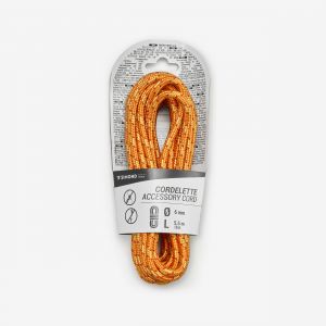 Cordelette d'escalade et d'alpinisme 6 mm x 5,5 m - Orange - SIMOND
