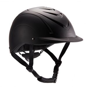 Casque &eacute;quitation Adulte et Enfant - 500 noir