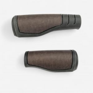 Poign&eacute;e Herrmans PRIMO 90+130mm marron