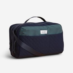 Sac de pansage &eacute;quitation 22l - 900 vert et bleu