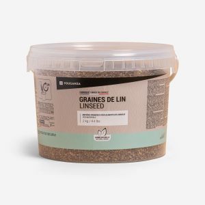 Compl&eacute;ment alimentaire &eacute;quitation cheval et poney - graines de lin 2 kg