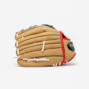 Gant de baseball lanceur droitier enfant, BA100 beige