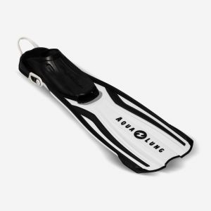 Palmes de snorkeling Aqualung Amika Adulte Noir et Blanc - AQUALUNG