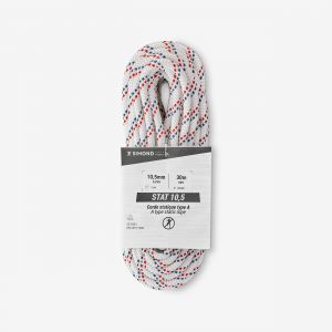 Corde semi-statique 10,5 mm x 30 m - stat 10,5 blanche - SIMOND