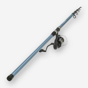 Ensemble de p&ecirc;che en surfcasting canne et moulinet symbios light-500 390 80-150g - CAPERLAN