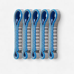 LOT DE 5 SANGLES D'ALPINISME ET ESCALADE - Pack sangle KLIMB 11cm X5