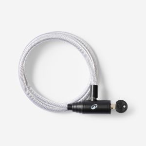 ANTIVOL ACCESSOIRES VELO A CLE 100 GRIS