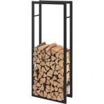 Hinmay Panier Pliable en Feutre pour chemin/ée Sac de Transport en Bois Panier de Rangement Magazines Gris fonc/é Sac /à b/ûches Taille Unique Porte-journaux