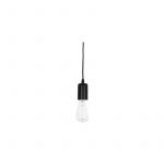 Lampe Suspension Déco "Met" 8cm Noir
