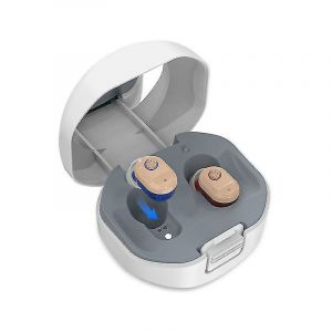 Aide auditive rechargeable dans l'oreille Amplificateurs de son Audifonos Aide auditive Compatible avec les écouteurs sans