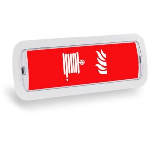 Kit Pictogramme autocollant 'robinet d'incendie arm&eacute;' + Bloc