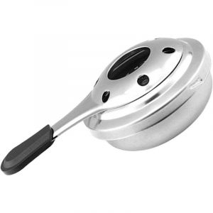 Br&ucirc;leur &agrave; Alcool,Br&ucirc;leur &agrave; Fondue en Acier Inoxydable, cuisini&egrave;re &agrave; Alcool Mini br&ucirc;leur portatif &agrave; Fondue pour Camping en Plein air Marmite &agrave; Panique