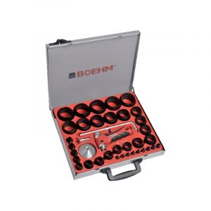 Coffret d'emporte-pi&egrave;ces de 39 outils de capacit&eacute; 2 - 60 mm avec cutter circulaire - JLB260PACC