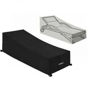 Housse de Protection Bain de Soleil avec Grilles D&rsquo;a&eacute;ration, Imperm&eacute;able, Coupe-Vent, Anti-UV, Tissu Oxford 210D Housse de Protection Bain de Soleil,