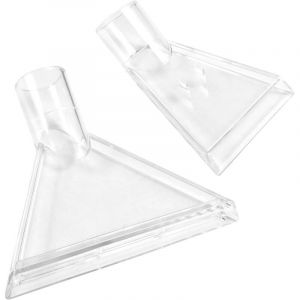 2 Pi&egrave;ces Embout Buse Aspirateur Eau, T&ecirc;Te Pivotante Aspirateur, Aspirateur Suceur Injecteur Extracteur, Buses de Brosse Aspirateur