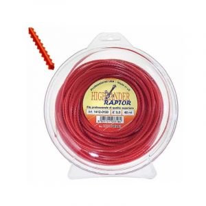 Fil nylon rainur&eacute; de 3,0 mm, longueur 24 m, Raptor