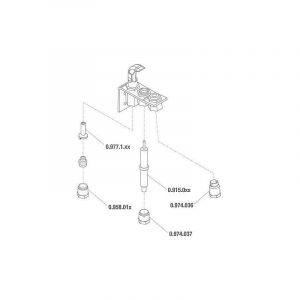 Gicleur diam. 0,51 mm pour serie 160 Ref. 0.977.119