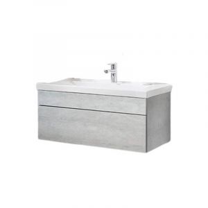 Home Deluxe - Ensemble complet de meubles de salle de bains wangerooge big Couleur : Gris, Taille : s