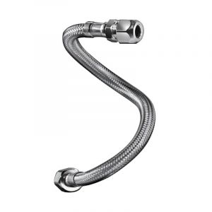 Tucai - Flexible sanitaire Inox &Oslash;int&eacute;r.8mm - Bic&ocirc;ne &Oslash;14 - 300mm - taq bico