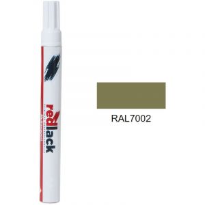 Peinture feutre retouche Gris olive ral 7002 Satiné multisupport Redlack