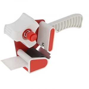 Dévidoir Pistolet à Poignée pour Ruban Adhésif d'emballage ou Scotch - Automatique - Plastique - Dispenser de Ruban Adhésif - 50 mm