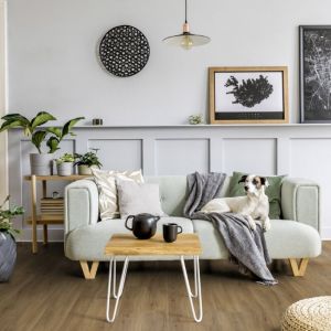 Gerflor - Lame de sol pvc clipsable effet bois poppy honey 2.10 m&sup2;