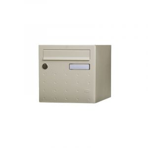 Bo&icirc;te aux lettres double face CUBYSM - RENZ Beige 285 285 285
