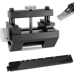 Guide d'affûtage des couteaux Guide d'affûtage des ciseaux à bois Guide d'affûtage des métaux à angle réglable avec rapporteur Guide d'angle