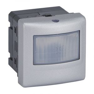Interrupteur automatique universel 2 fils 100W led Mosaic alu (079258A)
