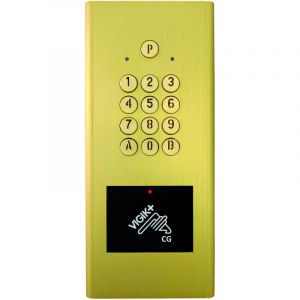 Clavier cod&eacute; avec lecteur vigik+ int&eacute;gr&eacute; / gestion t. r&eacute;el or 4 semaines HEACTRORV3 Aiphone 150064