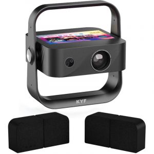 Vid&eacute;oprojecteur Tablette Tactile 7&rsquo;&rsquo; Android 12 &ndash; Ultra HD 4K + Mur d&rsquo;Enceintes Bluetooth Modulables 20W