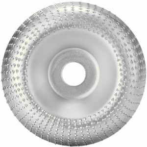 Niceone - 100mm courbe disque de forme extrême carbure de tungstène disque de sculpture sur bois meuleuse roue disque abrasif ponage outil rotatif