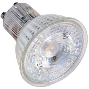 Aric - rubis Spot sur patère GU10 blanc a/lpe led 4W 3000K 500lm incl 1373
