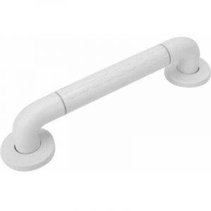 Barre D'appui WC, 2Pcs Barre d'Appui Antid&eacute;rapant Poign&eacute;e, Barre d'appui de Douche Murale avec Cercles lumineux, 30cm Barre de maintien