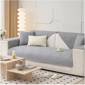 Housse De Canap&eacute; d'angle, Couvre/Jete/Protege De Canape 3 Places, Housse Bz/Fauteuil/Clic Clac 2 Places Convertible, Protection Canap&eacute; Chat Chien