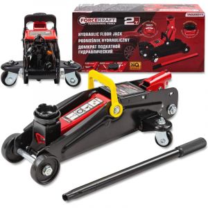 Pont &eacute;l&eacute;vateur de voiture FORCEKRAFT, profil bas, hydraulique, 2000 kg