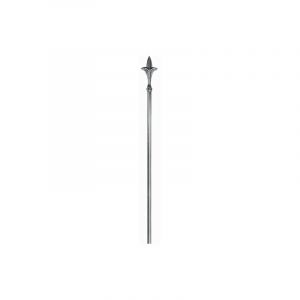 Barreau finition pointe de lance - Hauteur 1000mm rond plein &Oslash;16mm - Fer forg&eacute; - a souder Deco Fer Forge