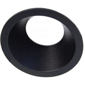 Noxion Encastré Spot D-round MR16 Noir Diamètre 70mm - GU10
