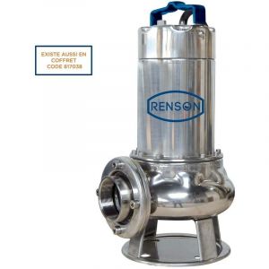 Renson - pompe de relevage 230V vortex 1,1KW inox eaux chargees