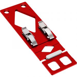 But&eacute;e d'angle pour rail de guidage, but&eacute;e &agrave; 90&deg; frais&eacute;e CNC avec guide de bord, compatible avec rail de guidage Makita, but&eacute;e en aluminium Festool
