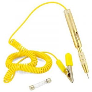 Largeight - Testeur de Circuit de Voiture 6 v 12 v 24 v Auto Testeur de Relais, Testeur &Eacute;lectrique de Voiture avec Lampe Temoin Mecanicien pour