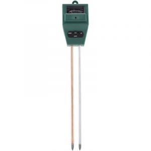 Testeur ph Terre 3 en 1 Testeur ph Sol, Soil Tester Kit Testeur Humidité Plantes ph Terre Metre Sol pour Fleurs/Herbe/Plante/Jardin/Ferme/pelouse