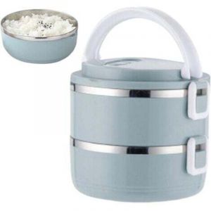 Thermos pour aliments chauds, 1400ml Bo&icirc;te Isotherme Repas Chaud en Acier Inoxydable avec Poign&eacute;e, R&eacute;cipient Alimentaire Isotherme pour Boite Repas