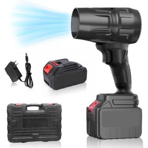 Souffleur de lame sans fil &eacute;lectrique, mini Turbo Dry Spray Snow PC ventilateur, ventilateur d'air comprim&eacute; de voiture, ventilateur puissant Portable