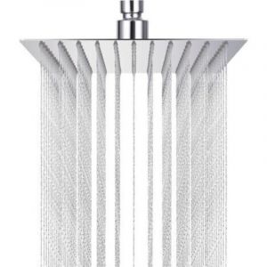 LaBlanc - Pommeau de Douche Carr&eacute; 10 Pouces Tete de Douche Pluie Pommeau de Douche Carr&eacute; en Acier Inoxydable 304 Pomme de Douche au Plafond Rotatif